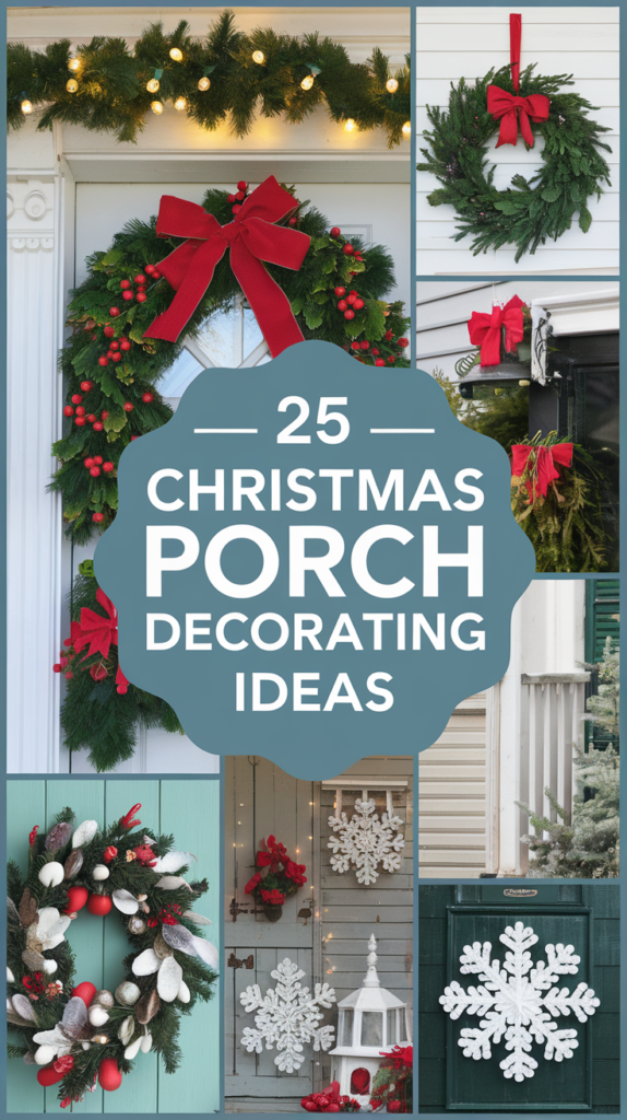 Christmas Porch Decorating Ideas