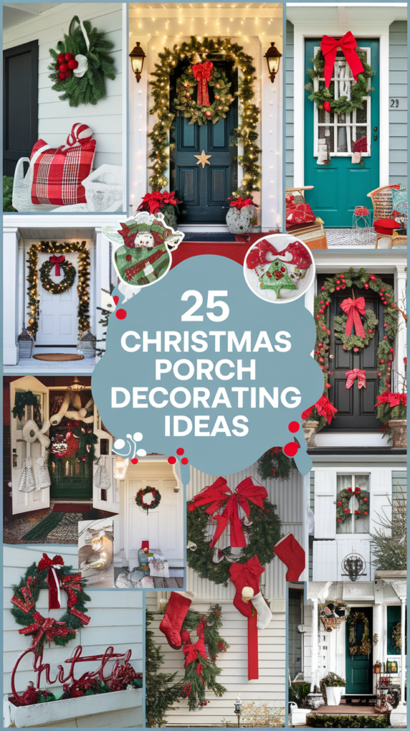 Christmas Porch Decorating Ideas