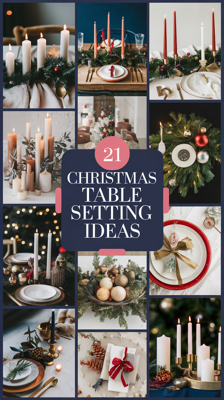 37 Christmas Table Setting Ideas Your Guests Will Love 2025