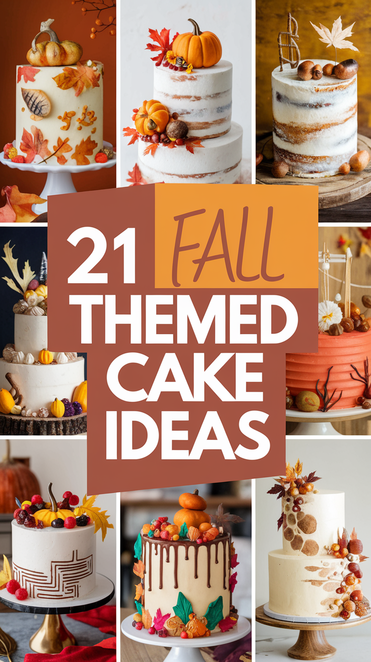 Fall-Themed Cake Ideas