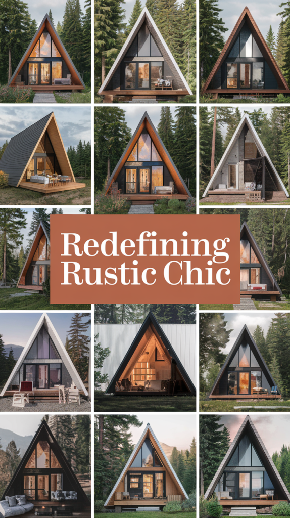 A-Frame Cabins That Redefine Rustic Chic