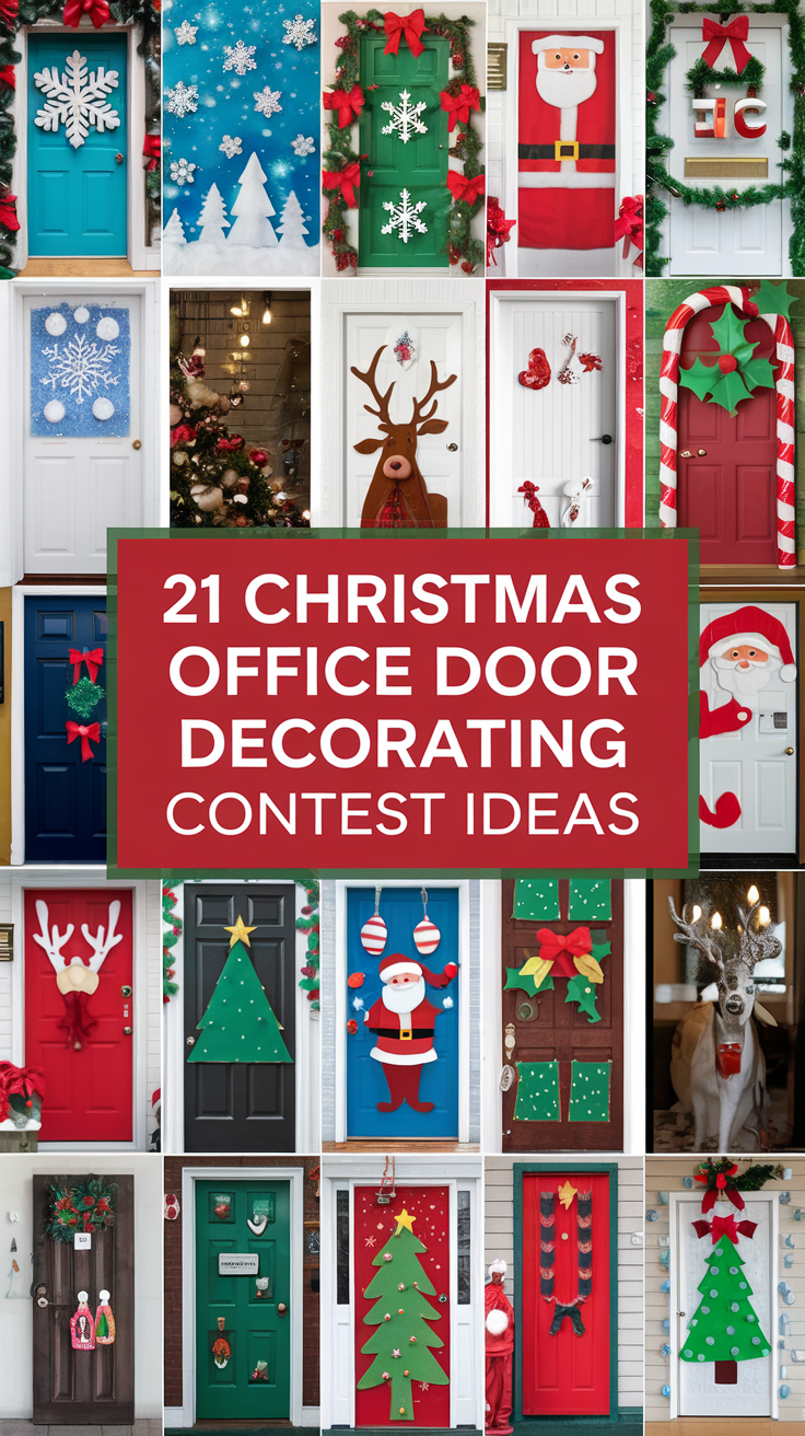 17 Christmas Office Door Decorating Contest Ideas That Will Wow Your Coworkers! 2025