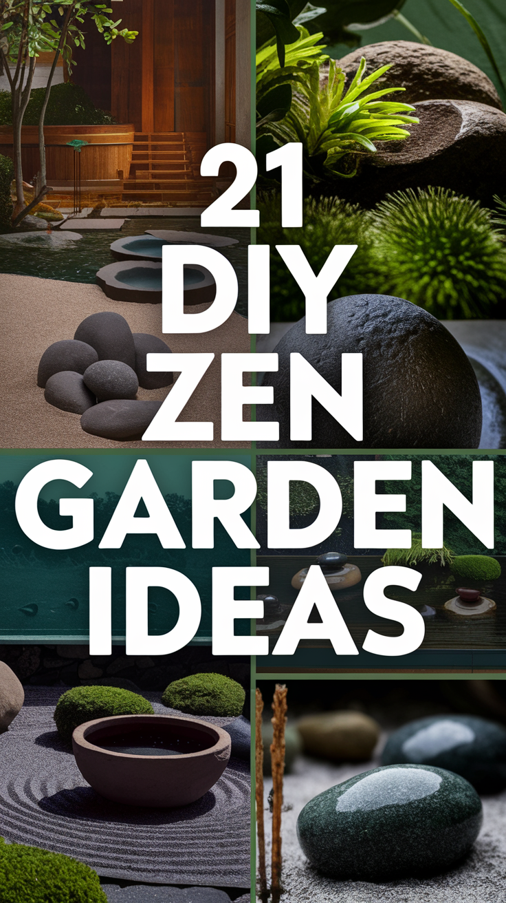 21 DIY Zen Garden Ideas That Bring Peace and Beauty 2025