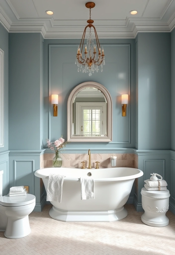 21 Dream Bathroom Luxury Ideas That Will Make You Feel Like Royalty! - 16. Elegant Color Schemes