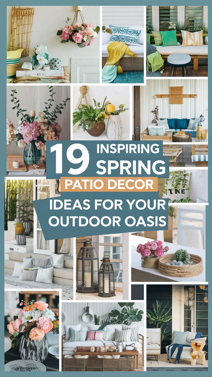 19 Inspiring Spring Patio Decor Ideas for Your Outdoor Oasis 2026