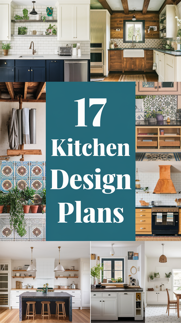 17 Kitchen Design Plans To Create Your Dream Space 2026